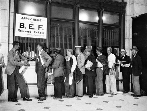 1932: The Great Depression Bonus March